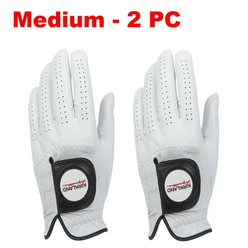 Kirkland Signature Cabretta Leather Golf Gloves Left Hand for Right Hand Golfer