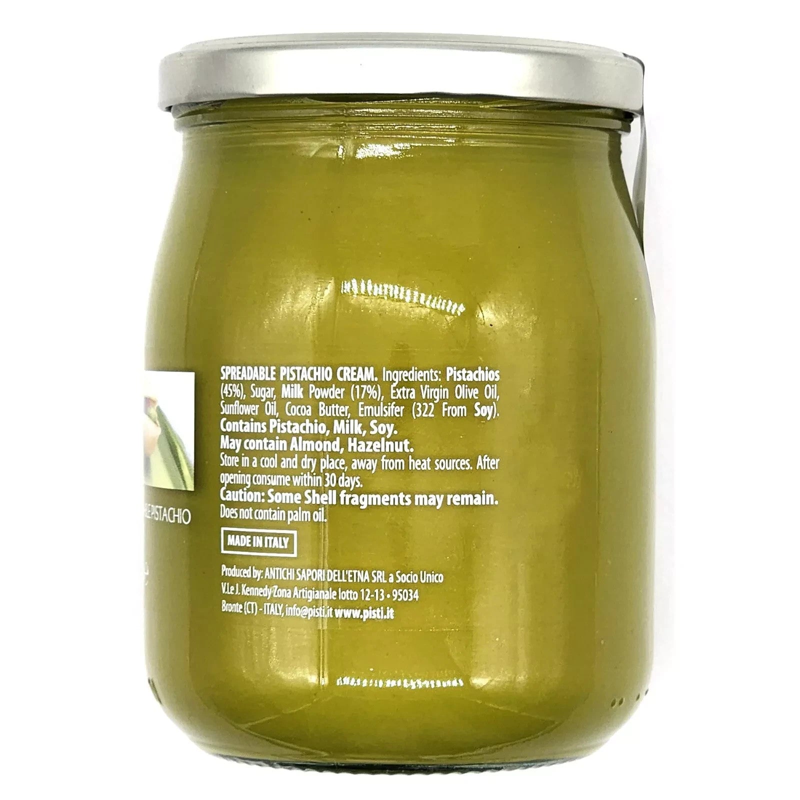 Pisti Premium Italian Pistachio Bread Spread 600g Gourmet Pistachio Cream Paste