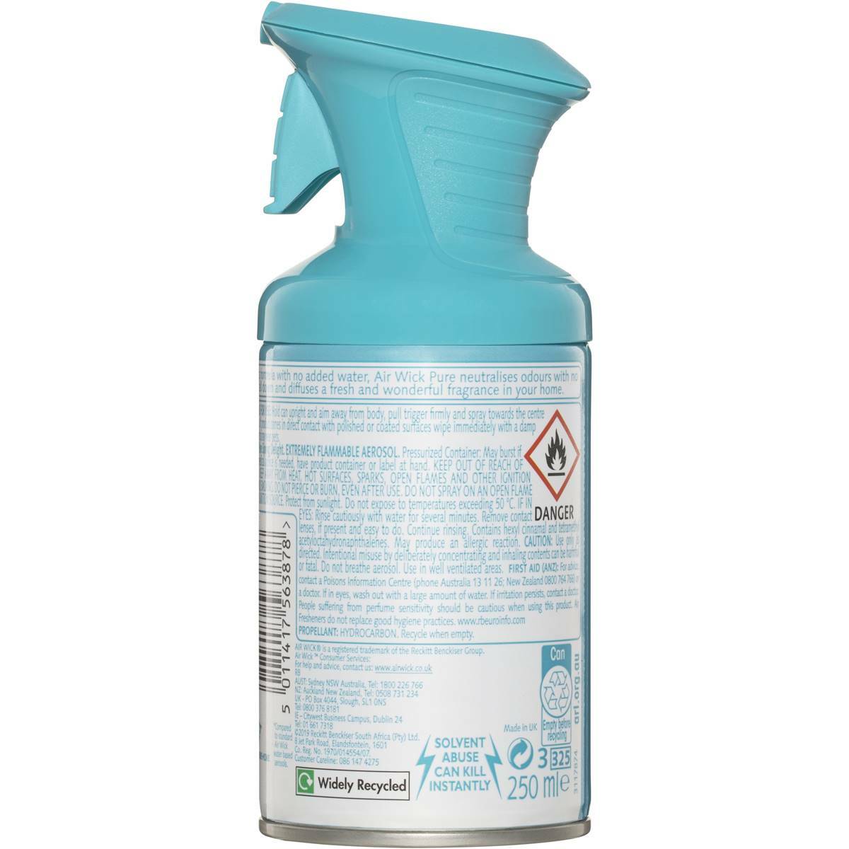 Air Wick Air Aerosol Freshener Spring Delight Fragrance Neutralise Odour 159g
