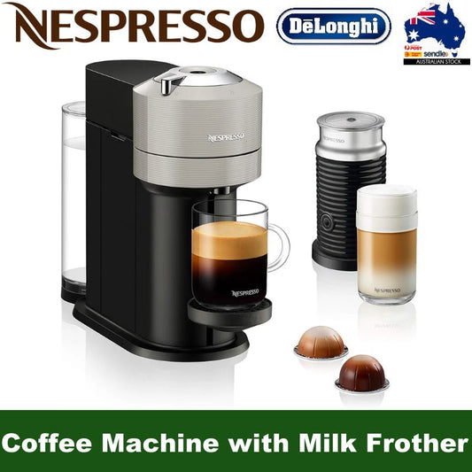 De'Longhi Nespresso Vertuo Next Capsule Coffee Machine & Aeroccino3 Milk Frother