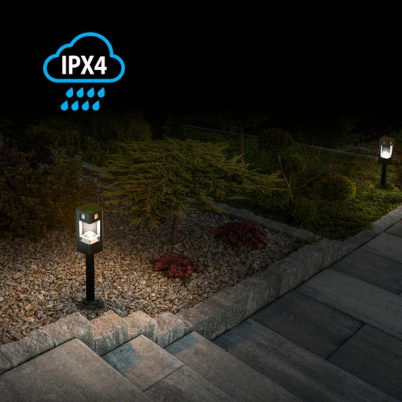 Infinity X1 2-Pack CREE SMD Pathway Motion Activated 500 Lumen Solar Path Light