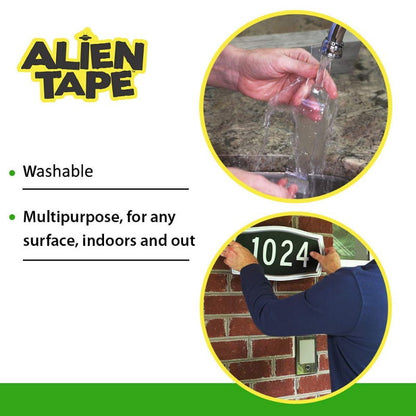 Alien Tape Nano Double Sided Tape Multipurpose Removable Adhesive Hold 7.94kg