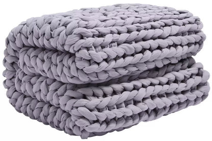 Onkaparinga Revita Sleep Hand-Knitted Weighted Blanket 6kg - Relax, Sleep Deeper