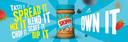 Skippy Creamy / Crunchy Peanut Butter 1.81kg - No Artificial Flavours or Colours