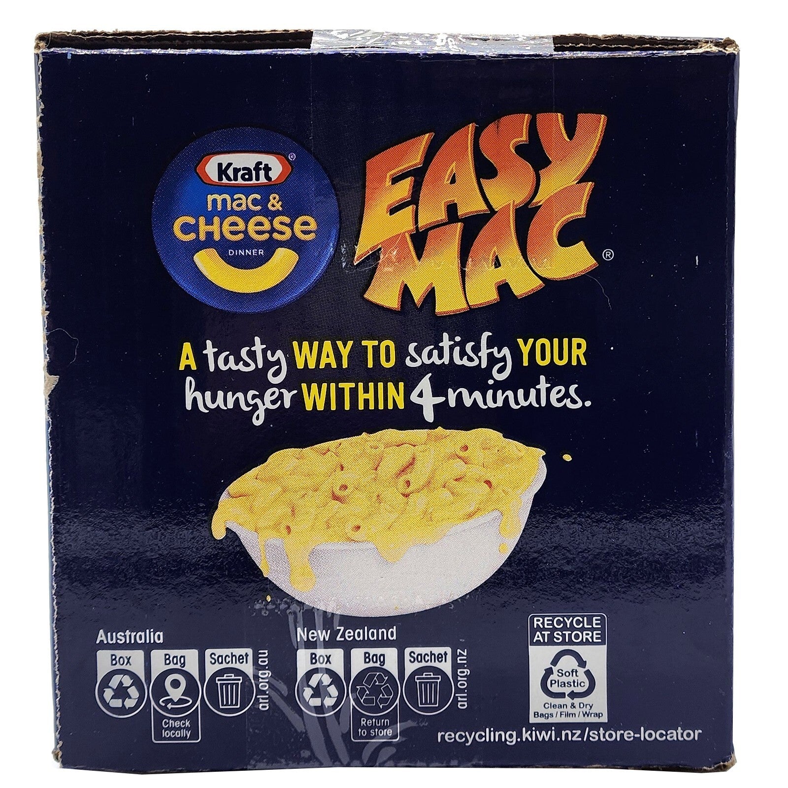 Kraft Easy Mac & Cheese Microwave Macaroni Pasta Classic Cheese Dinner 24 x 70g