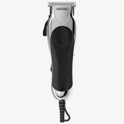 WAHL 25 Pieces Deluxe Chrome Haircutting Home Kit Complete Hair & Trimming Kit