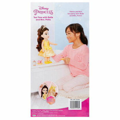 Disney Princess Doll Tea Time w/ Friend - Doll, Outfit, Tea Cups, Plates, Spoons