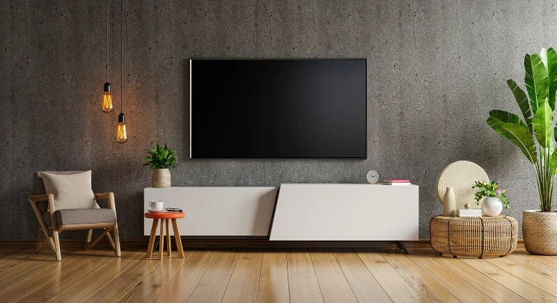 Monster Fixed TV Wall Mount Bracket For 37"-85" TVs Low Profile VESA 600x400mm