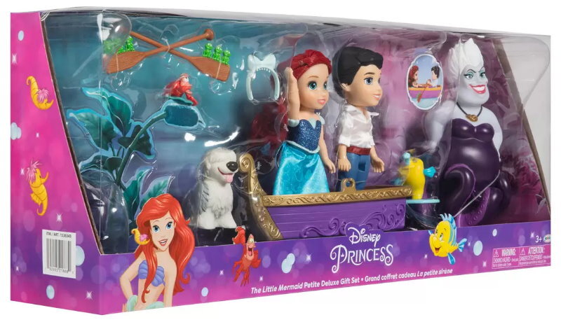 Disney Princess Dolls Deluxe Petite Storytelling Set Gift Set (3+ Years)