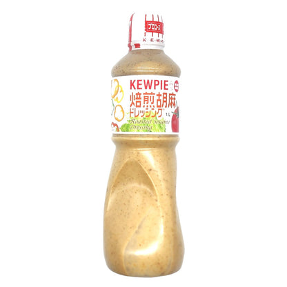 Kewpie Roasted Sesame Dressing 1L - Authentic Japanese Style for Salad & Food