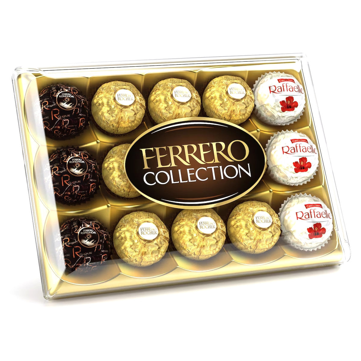 Ferrero Collection Ferrero Rocher Raffaello Rondnoir Chocolate Gift Box 172g