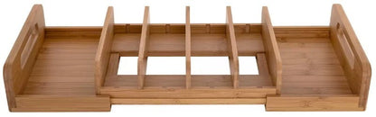 Seville Classics Kitchen Expandable Cabinet And Pantry Organiser with Dividers