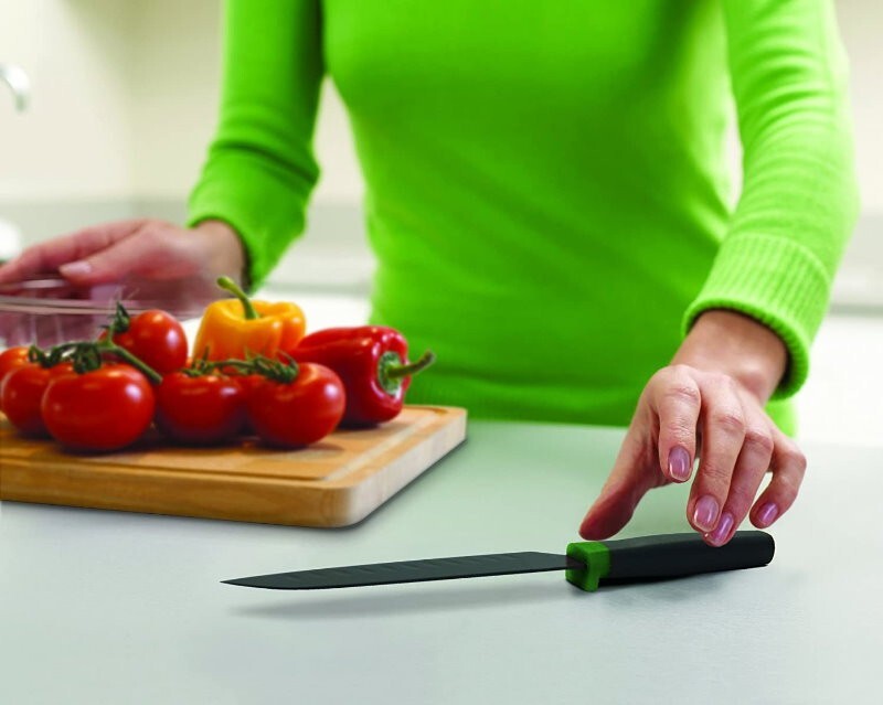 Joseph Joseph 6-Piece Multi-Colour Elevate Knife Set with Protective Sheaths