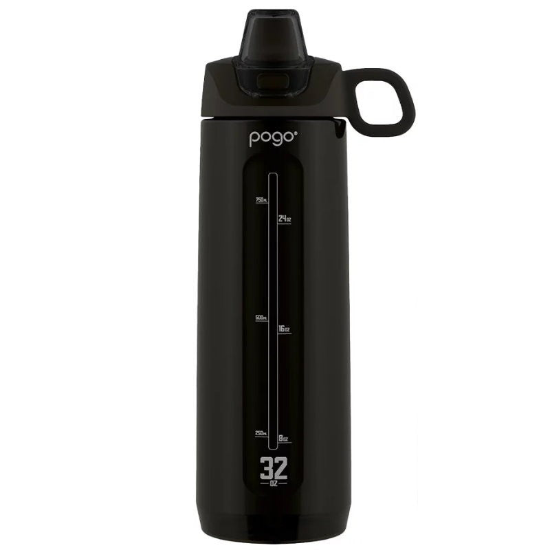 Pogo Tritan Water Bottle with Soft Straw 946 ml (32 oz) - Leakproof, BPA-Free