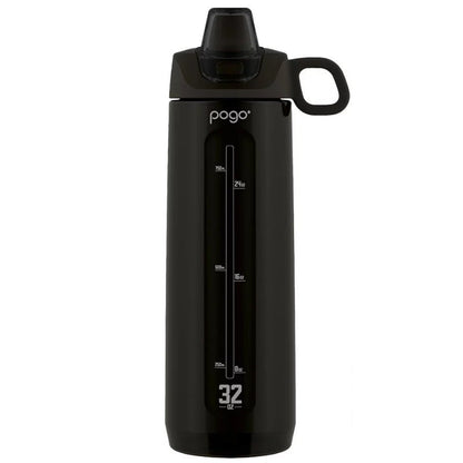 Pogo Tritan Water Bottle with Soft Straw 946 ml (32 oz) - Leakproof, BPA-Free