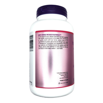 Webber Natural Hair Skin and Nails 250 Tablet Beauty Support Collagen Supplement