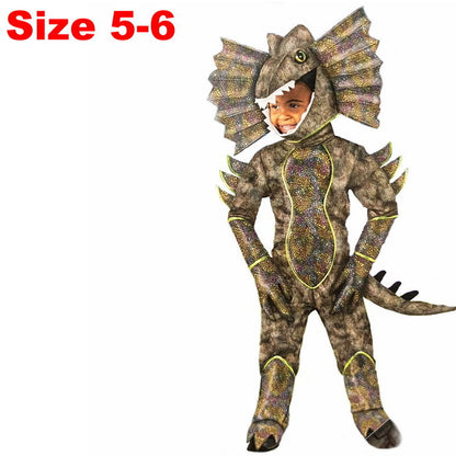 Teetot Kids Adventure Dinosaur Party Cosplay Themed Role-Play Costume