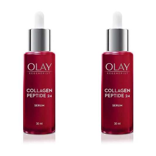 2 x 30ml Olay Regenerist Collagen Peptide24 Serum Anti-Aging Face Skincare Skin