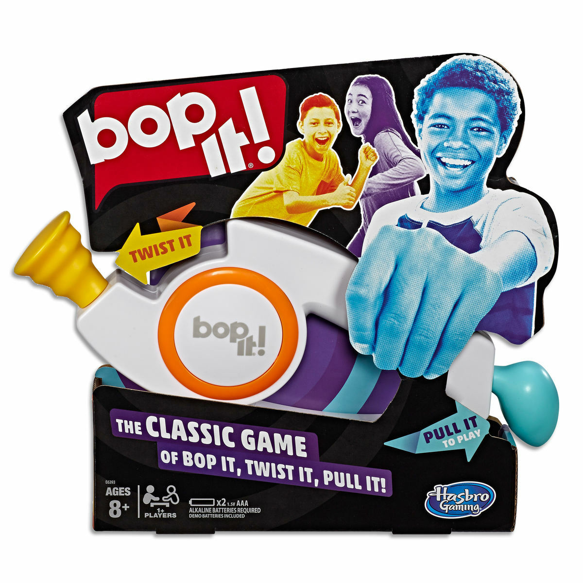Hasbro Bop It Classic Bop It Twist Pull It Kids Electronic Party Fun Toy Game 8+
