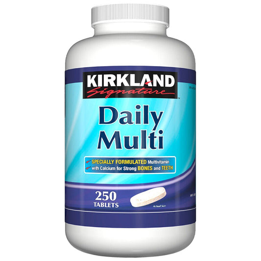 Specially Formulated Daily Multi Vitamin With Calcium for Strong Bones Teeth 250