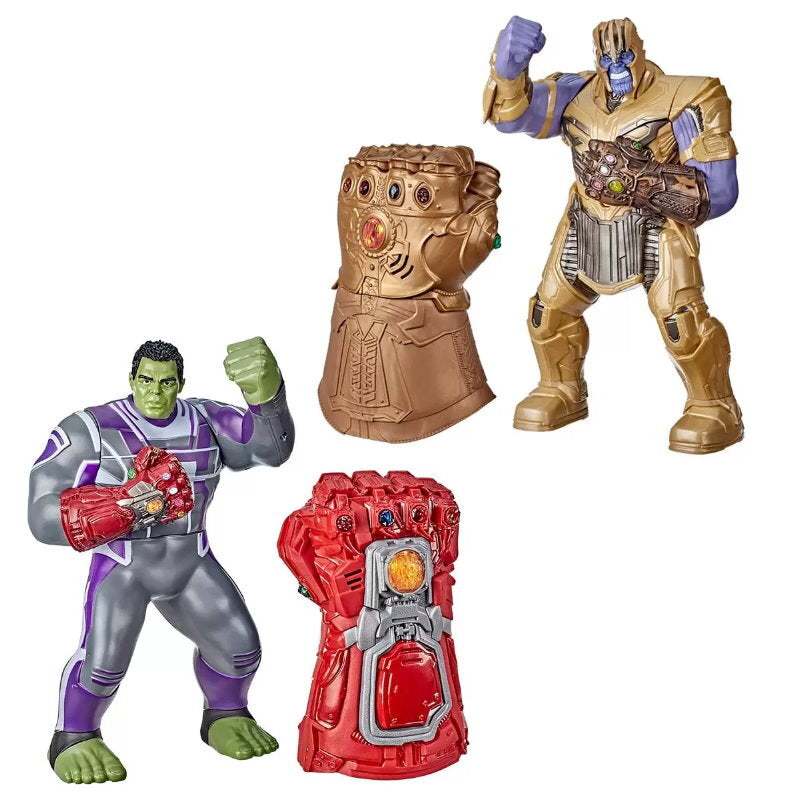 Marvel Avengers Hulk / Thanos Power Pack with Electronic Gauntlet Punch Action