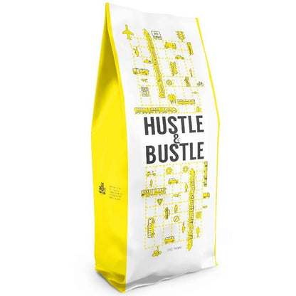 Hustle & Bustle Golden Bean Awards Won Coffee Beans Medium Roast 1kg - Express