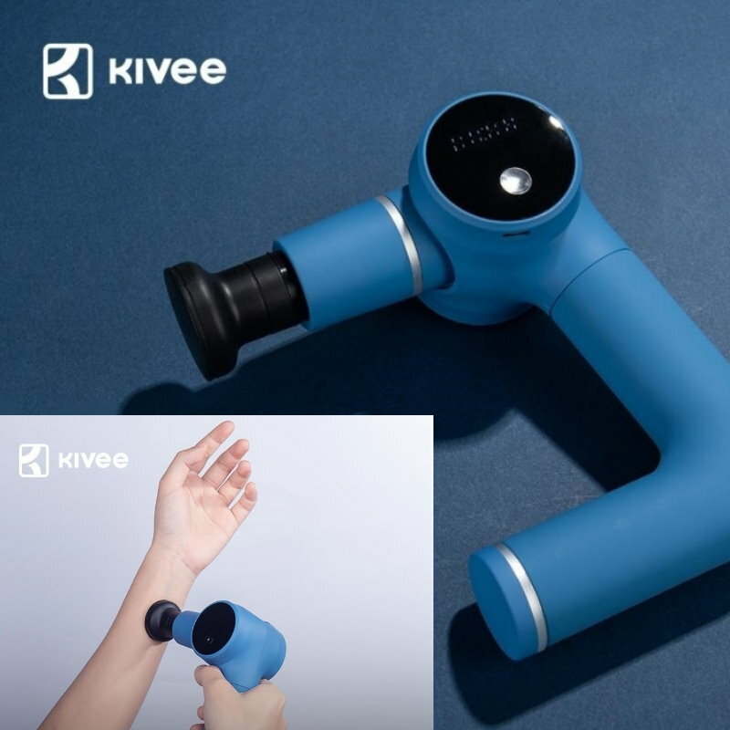 Kivee JMQ01 Professional Percussive Massage Gun Portable Body Muscle Massager