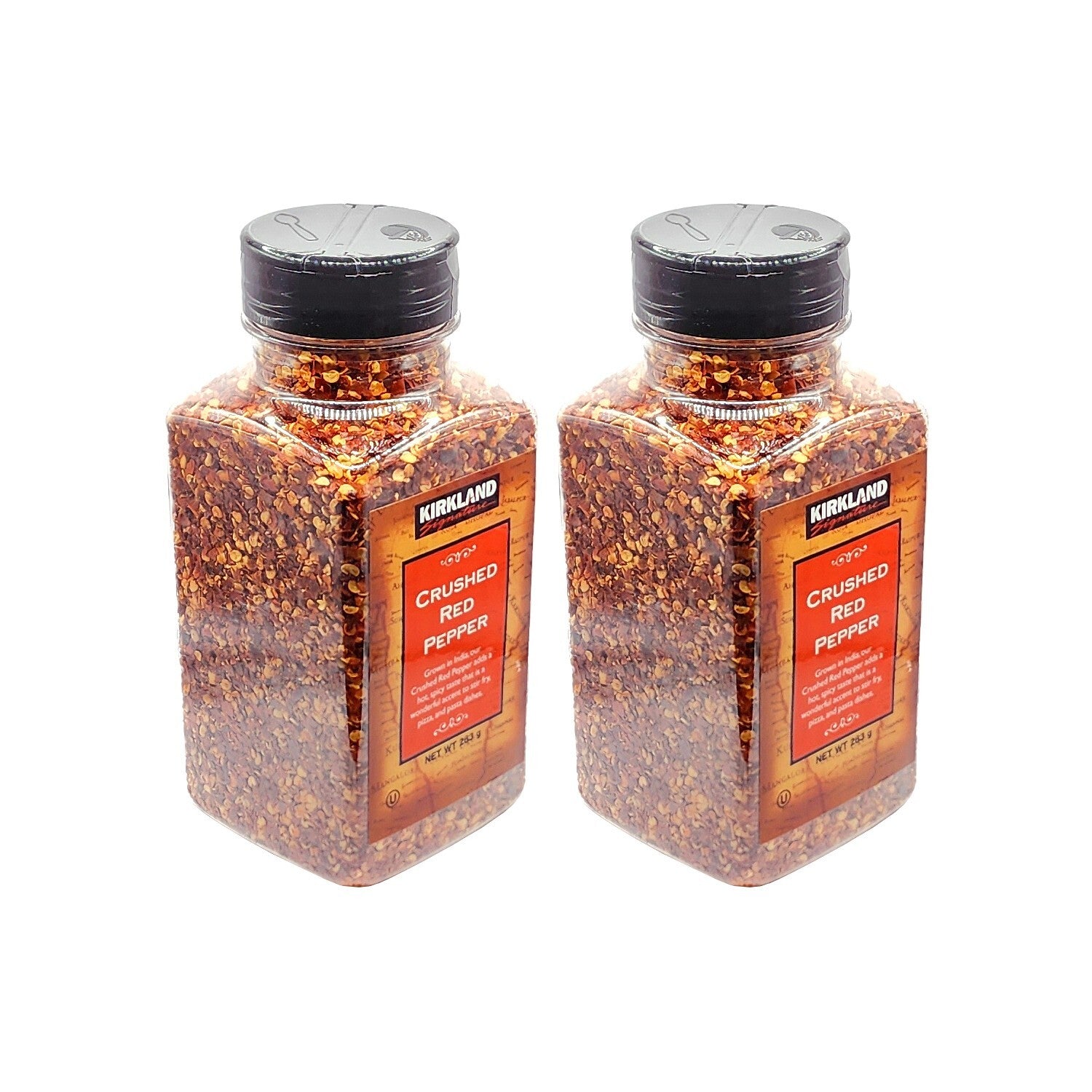 Indian Grown Crushed Red Pepper Hot & Spicy Chilli Seasoning USA Packed 2 x 283g