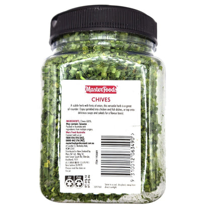 MasterFoods Chopped Chives 30g Dried Herb Seasoning Flavour Soups Salads Dishes
