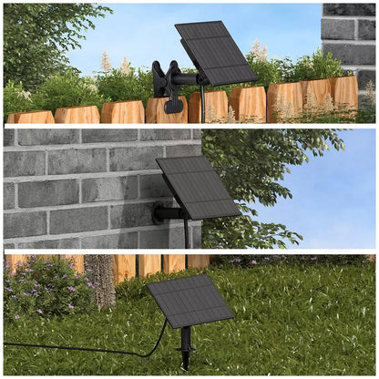12.8m Solar String Lights 20 LED Bulb Festoon Party USB-C Outdoor Weather Resist