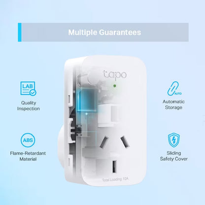 TP-Link Tapo P100 Smart Wifi Power Socket Plug Google Alexa  Smart Home 4 Pack