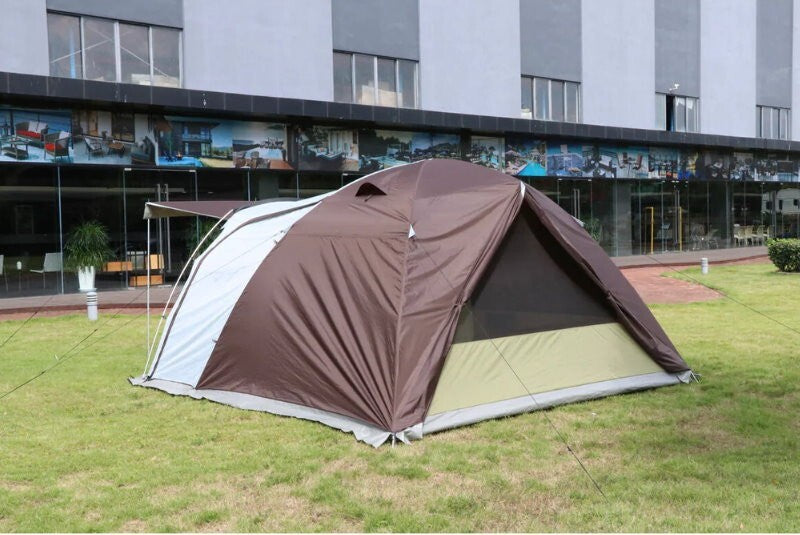 Timber Ridge 6 Person Family Waterproof Camping Dome Tent with Vestibule & Bag