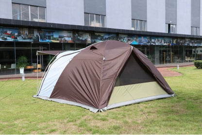Timber Ridge 6 Person Family Waterproof Camping Dome Tent with Vestibule & Bag