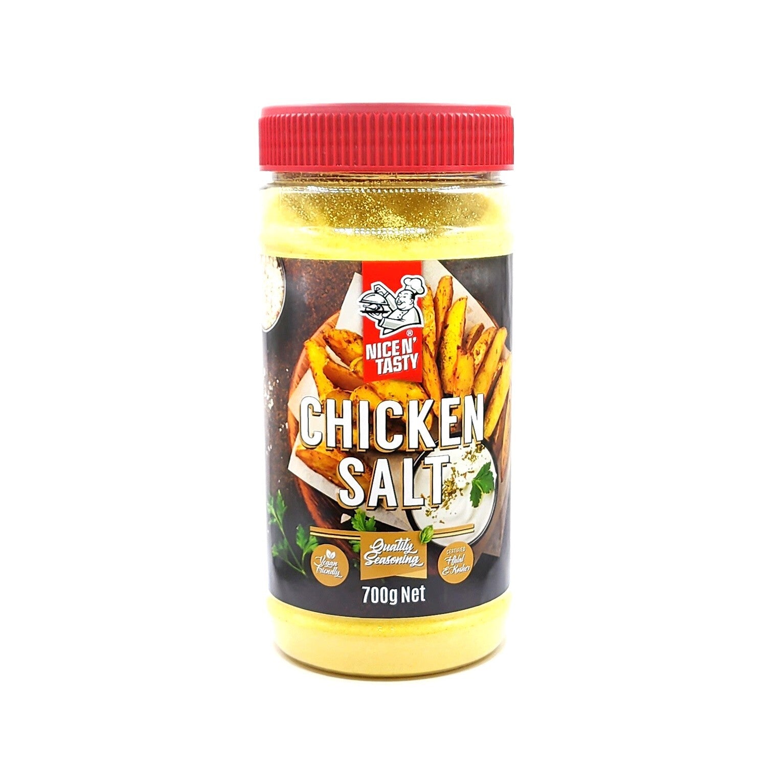 NICE N' TASTY Chicken Salt Seasoning Fries Chip Salt Substitute 700g Halal Vegan