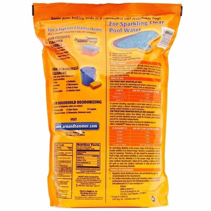 6.1kg Arm & Hammer Pure Baking Soda Food Grade Bulk Resealable Bag Bicarb Soda