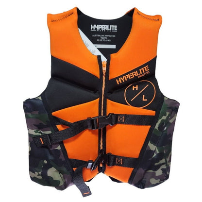 Hyperlite Wake Co Junior Youth Life Vest Jacket Swimming Ski Boat for 22-40Kg