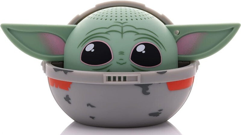 Bitty Boomers Star Wars: The Mandalorian Big Grogu in Pram 8" Bluetooth Speaker
