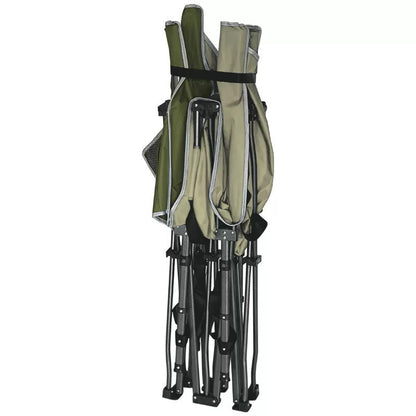 Hidden Wild XL Portable Folding Camp Cot with Carry Bag - 159kg, 200x80x47 cm