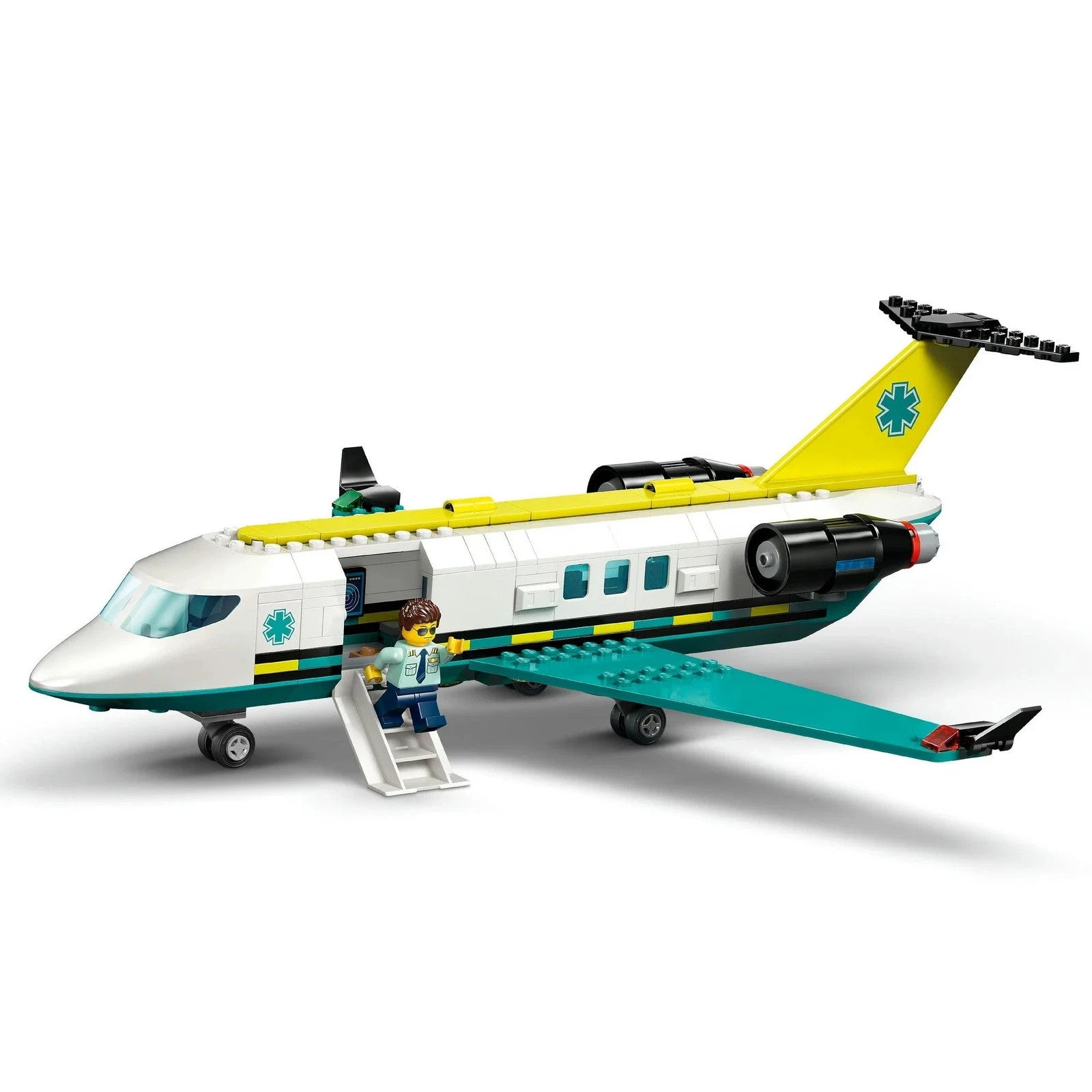 LEGO 60465 City Emergency Air Ambulance Airplane Rescue Aircraft Model Set 403pc