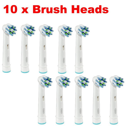 Oral-B CROSS ACTION Replacement Electric Toothbrush Heads Refills Brush Heads