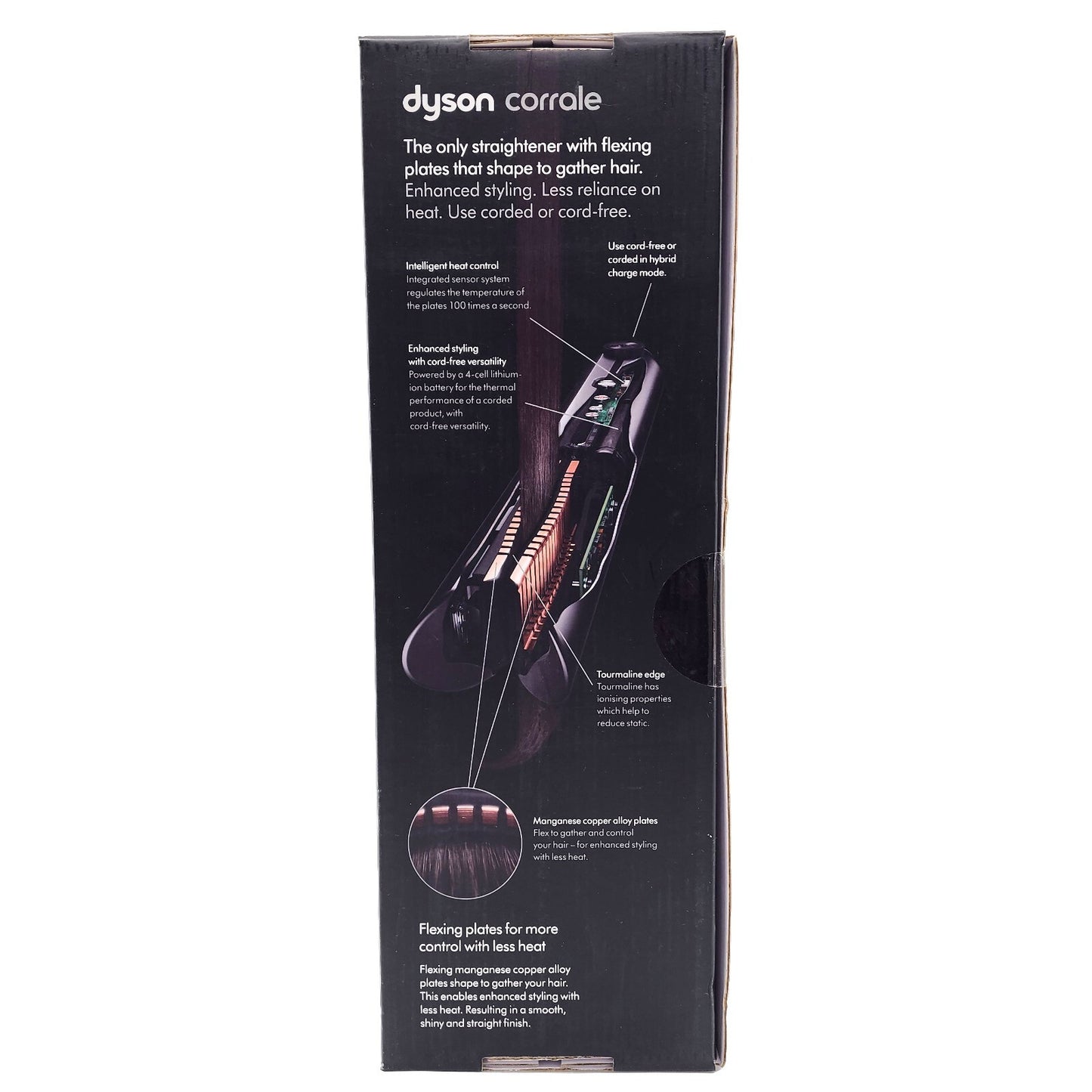 Dyson Corrale Hair Straightener with Presentation Case in Vinca Blue and Rose