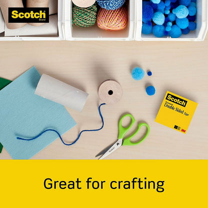 Scotch Double Sided Tape Gift Wrap Quality Value Pack 12.7mm x 11.4m
