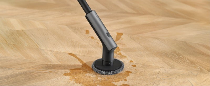 HOTO Cordless Electric Spin Scrubber Adjustable Angles with 6 Brush Heads
