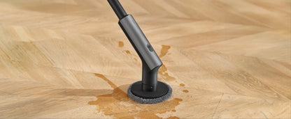 HOTO Cordless Electric Spin Scrubber Adjustable Angles with 6 Brush Heads