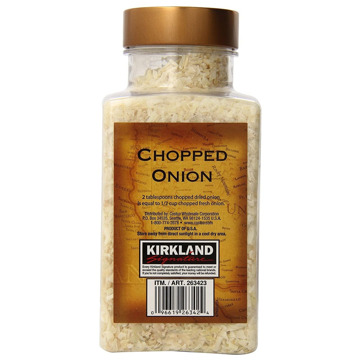 Kirkland Signature California Chopped Onion Perfect for Dips Soups Stew 332g