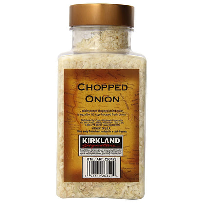 Kirkland Signature California Chopped Onion Perfect for Dips Soups Stew 332g