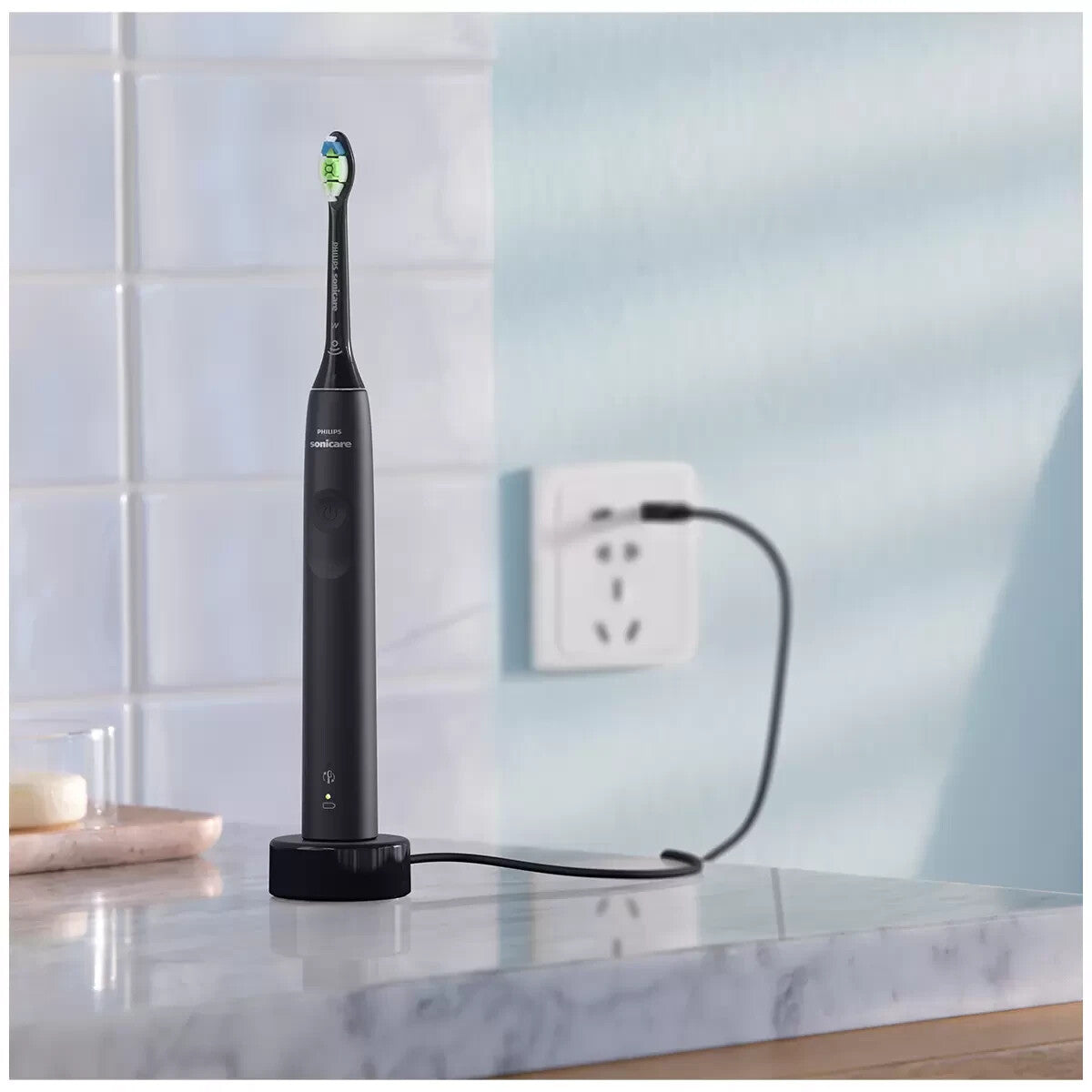Philips Sonicare 3100 2pk Rechargeable Electric Toothbrush Oral Teeth Gum Health