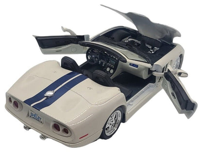 Maisto 1:18 Scale 1999 Special Edition Shelby Series One White Die Cast Car