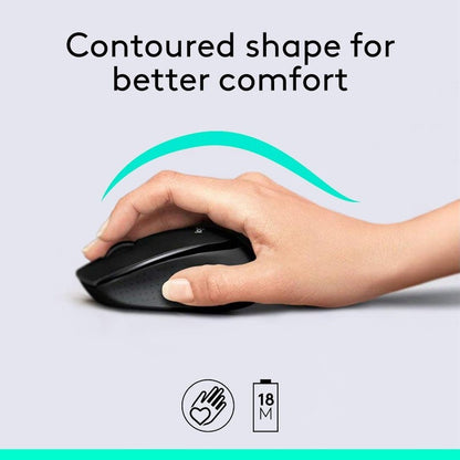 Logitech Comfort MK345 Wireless Keyboard and Mouse Plus H340 USB Headset Bundle