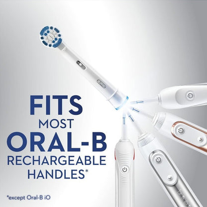 Oral-B Value Pack * 8 Precision Clean + 2 Floss Action * Replacement Brush Heads